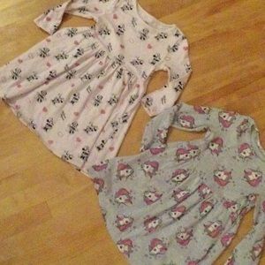 Cute  little girls dresses size 5T & 4-6y